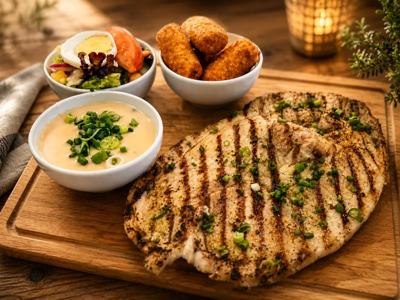 Actiemenu: Flintstone steak met pepersaus
