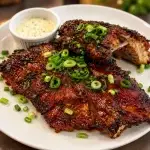 Huisgemarineerde spareribs